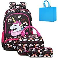 Los mejores  - Mochila Unicornio Niña Mochila Infantil niña Mochila Escolar Niña Mochila Estudiantes Bolso para Chicas para La Escuela…